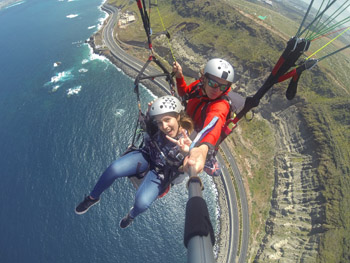Paragliden, parapente op Gran Canaria