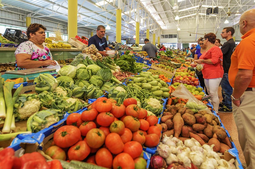 Markt Vega de San Mateo