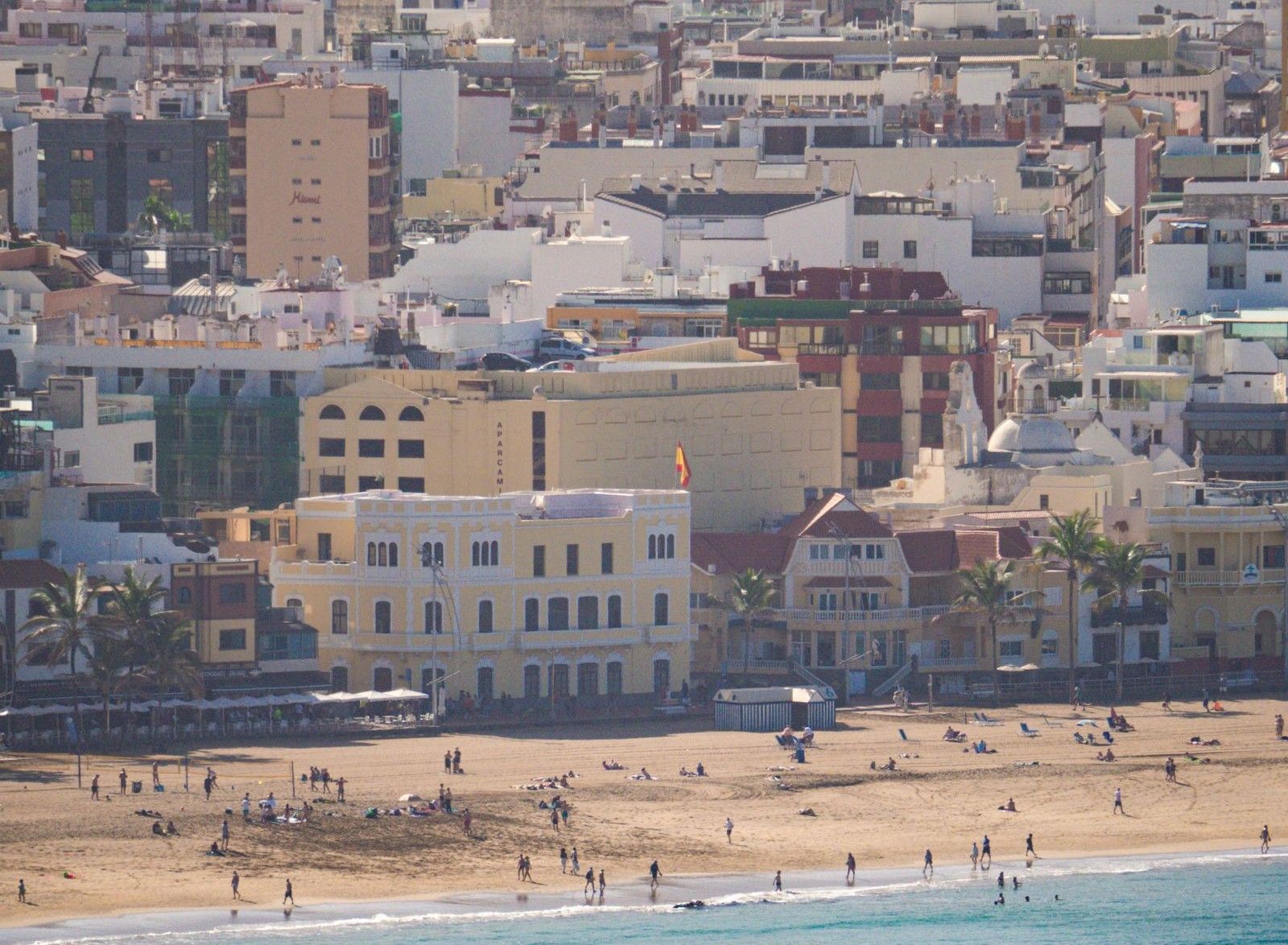Strand van Playa de las Canteras, Las Palmas