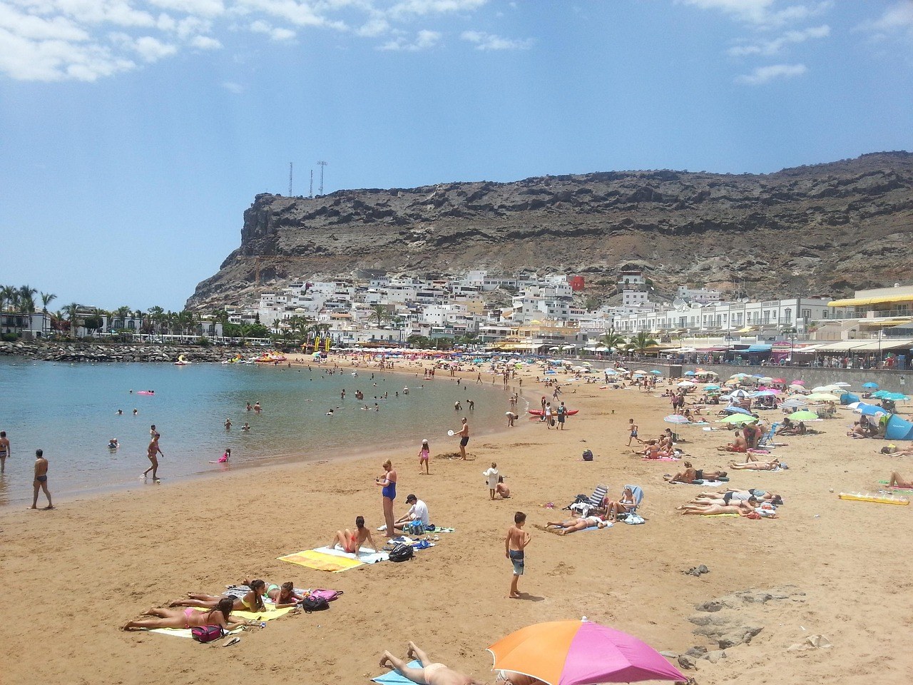 Strand van Puerto de Mogán